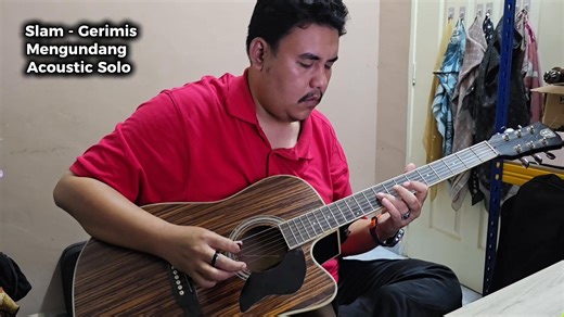 Malam Ni Kasi Layan Akustik Lagi Huhuhu.... Orang Nak Cakap Macam Pak Guard Econsave Pun Pak Guard Econsave Lah 😂😂😂 Slam - Gerimis Mengundang Akustik Solo #fypシ゚viralシfypシ゚viralシalシ | Amir Dexterz