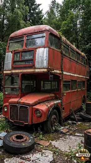 Campyra on Instagram: "You’ll never believe this transformation. An abandoned London bus… reborn as pure luxury 🚌✨ Would you live in this? #BusConversion #LuxuryTransformation #BeforeAfter #CreativeBuild #AbandonedToAmazing"
