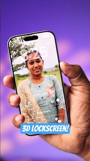 I Tried iOS 26's Hidden 3D Lock Screen Feature in Iphone!