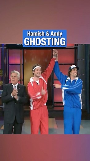 When Jay Leno asked us to introduce America to the sport of Ghosting. | Hamish & Andy