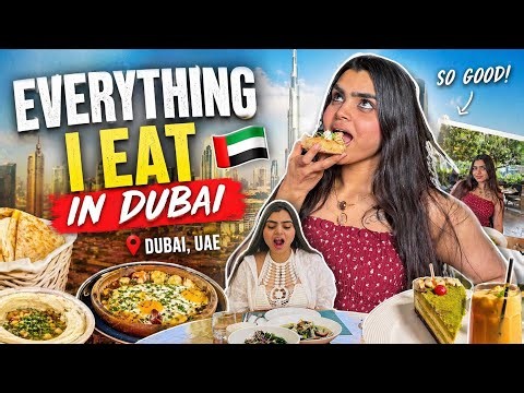 Everything I Ate in Dubai 🇦🇪 | Dubai Food Vlog (Must Try Foods!)