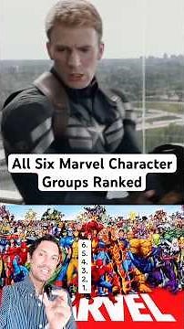 ALL Marvel Groups Ranked! 🤯🌎🔥 #Marvel #MarvelStudios