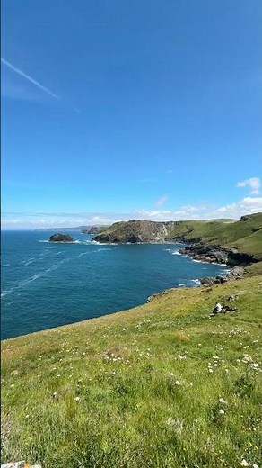 Stunning Cornwall Coastline View | Hidden Gem in England