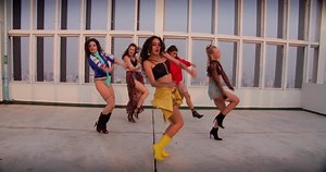 Performing Dancing Crew On Rooftop