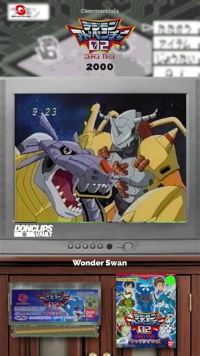 Ryo & Ken's Origin! 📟 Digimon Tag Tamers WonderSwan Ad 🇯🇵