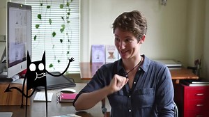 Part of the creative process is ignoring that negative voice inside your head. Cartoonist Lucy Bellwood decided to talk back to her anxiety and self-doubt in a series of comics: kck.st/2gNVLJA | Kickstarter