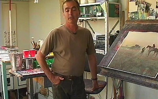 Watercolour on Location by Joseph Zbukvic