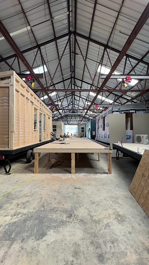 4.1K views · 18 reactions | Get an exclusive look at our building process!  Discover the attention to detail and dedication we put into crafting each tiny home. From sturdy foundations to beautiful finishes, we're committed to quality every step of the way! Visit our site and check out our homes #Craftsmanship #tinyhome #tinyhouse #tiny #tinyhome #realestate #certifiedhomes #build #BuildingDreams | Tiny House Listings | Facebook