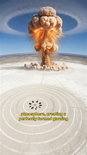 The moment they fired an ATOMIC cannon