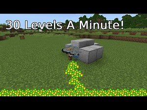 The Easiest XP Farm In Minecraft! Bedrock Edition