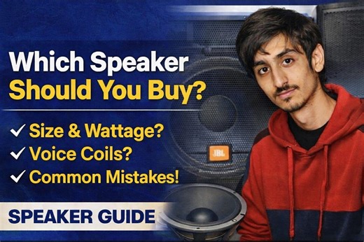 Which Speaker Should You Buy? Speaker Size, Voice Coil & Wattage Explained | Islamabad Sound Choosing the right speaker can be confusing if you don’t understand speaker size, voice coil, and wattage. In this video, we clearly explain which speaker you should buy based on real audio performance—not marketing numbers. This video covers: How speaker size affects sound output What a voice coil is and why it matters Speaker wattage explained (RMS vs real use) Size vs wattage: what actually makes a sp