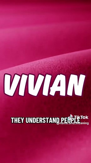 The Meaning and Essence of the Name Vivian