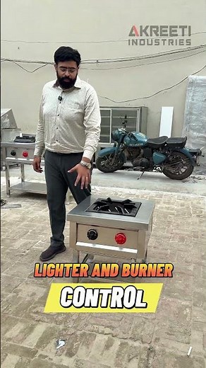 Heavy Duty Single Burner Range - Commercial Kitchen Use