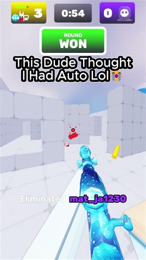 Bro Thought I Had Auto On Pc😭🙏 #gaming #roblox #rivals #robloxrivals #gamingshorts