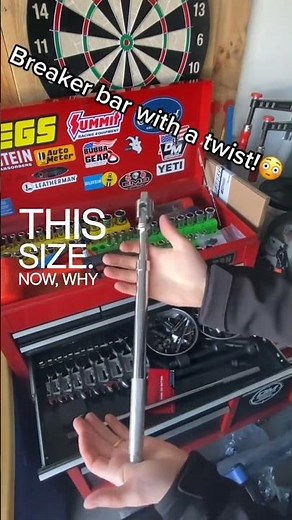 Break And Loosen DAMAGED Nuts And Bolts With This Extendable Breaker Bar! 📹‪@TheMinuteMasters‬ #shorts