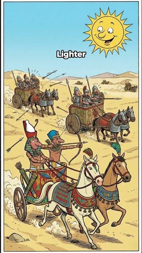 Egypt Didn’t Bring Tanks. They Brought Ferraris. — History Meta #3 #archery #history #shorts #egypt