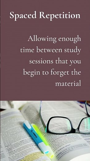 What is spaced repetition?