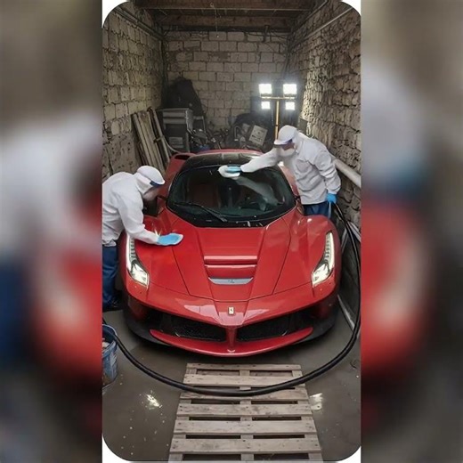 Abandoned Ferrari Restoration 🔥 Full Transformation to Luxury Supercar (Satisfying Makeover) #viral