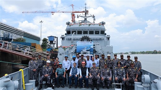 Navy gets 2nd indigenous anti-submarine shallow water craft 'Androth'