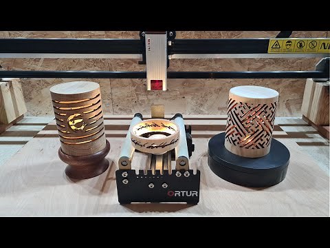 How to Use the Ortur YRR 2.0 for Rotary Laser Cutting