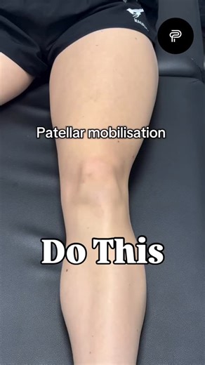 PhysioPro on Instagram: "Patella mobilization is a manual therapy technique used to improve how the kneecap glides over the femur during knee movement. 💡 Why it’s important: • Restores normal patellar tracking • Reduces anterior knee pain • Improves knee flexion & extension • Prevents stiffness after injury or surgery When the patella becomes restricted, it increases joint stress and limits quadriceps efficiency — affecting walking, stairs, and squatting. ⚠️ Mobilization should be gentle, pain-