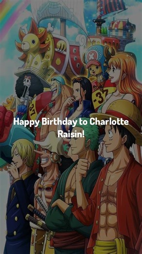 🎉 Charlotte Raisin's Birthday #OnePiece #Birthday #AnimeShorts