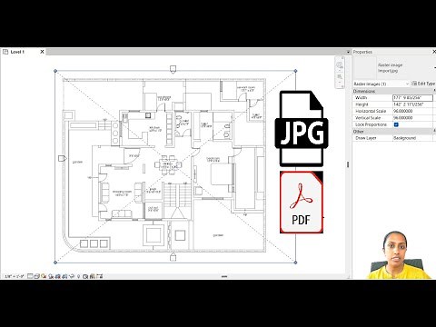 EP60 | Revit Beginner Program | Import Image or PDF as reference for Revit Model | Bansri Pandey