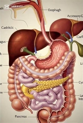 Gastrointestinal (GI) system HPW #biology #humanbody #gastrointestinal #gastroenterology #food