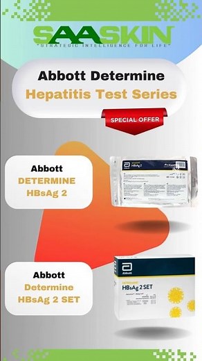 Abbott Hepatitis Test Series | Medical IVD | Serum/ Plasma/ WB | Rapid test | #02FK10CE | #7D2947 |