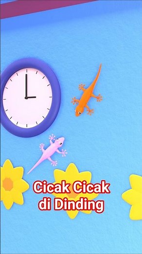 Cicak di Dinding Jalannya Lucu Banget - Lagu Anak Indonesia Keren