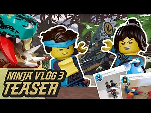 Ninja Vlog #3: It's Dragon Time...| Nya & Jay from LEGO NINJAGO