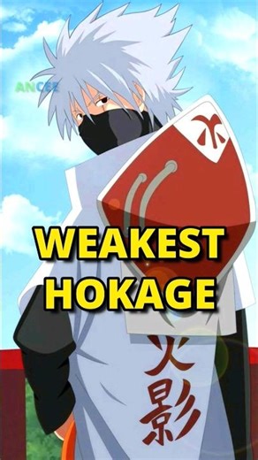 6th Hokage Kakashi REAL POWER Explained! #naruto #kakashi #anime #gojo