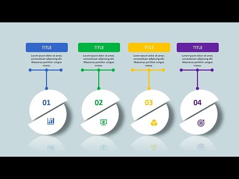 Create 4 Circular Shape Infographic Slide in PowerPoint Tutorial 851