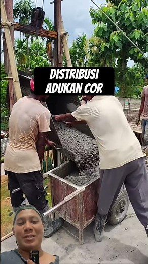 How to distribute the floor slab casting mixture #shorts #diy #craft #carpentry #construction