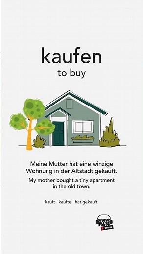 kaufen - Verben mit Beispielen - @dldh