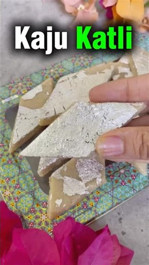 Kaju Katli Recipe at Home | Easy Kaju Katli Mithai | Diwali Special