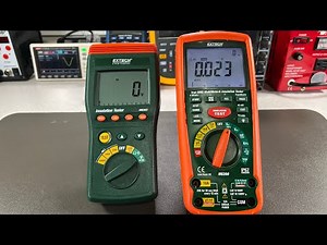EXTECH vs. EXTECH (Insulation Tester Comparison )