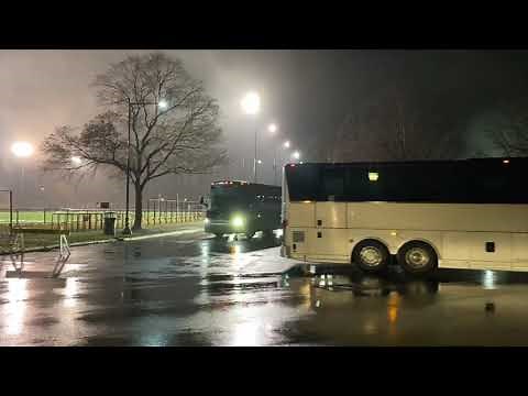 Academy Bus MCI J4500's, Prevost H3-45's and VanHool CX45's @ US Army West Point Academy