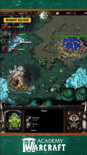 🎓 Basic Mechanics: 🖱 Right Click | Warcraft III Academy 👨‍🎓