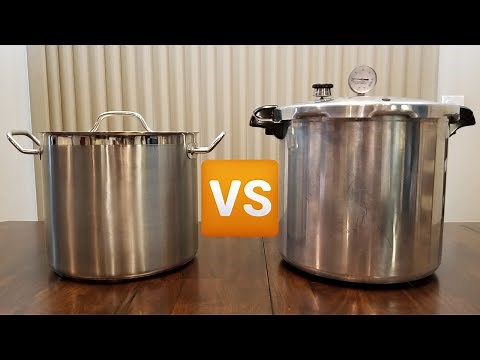 Canning 101: water bath canner VS pressure canner