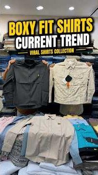 Most Trending Boxy Fit Shirts #shorts