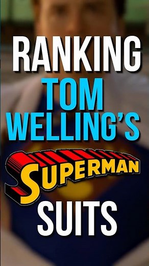 Ranking ALL of Tom Welling's SUPERMAN Suits!