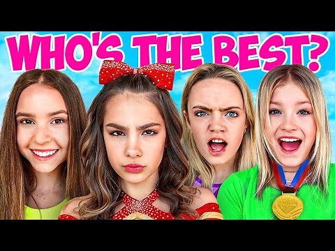 CHEERLEADERS vs GYMNASTS!Ft.‪@annamcnulty‬ ‪@FunSquadStudios‬ ‪@TheNinjaFam‬