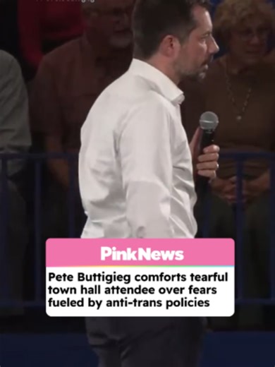 Pete Buttigieg reassured an emotional audience member during a town hall in Tulsa, Oklahoma, on Saturday (18 April), after she spoke through tears about her fears for a transgender loved one amid the current political climate. The woman said she wakes up “scared” about where anti-LGBTQ rhetoric and policies could lead, prompting Buttigieg to acknowledge the weight of that fear and call it “horrible” that so many Americans feel the same. Buttigieg pointed to recent policies affecting transgender 