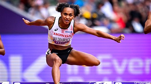 De steile opmars van wereldreizigster Naomi Van den Broeck als hordeloopster: in 1,5 jaar van debutante naar WK-finale | sporza