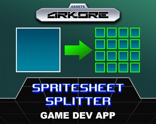 "Spritesheet Splitter" App for Windows by Arkore