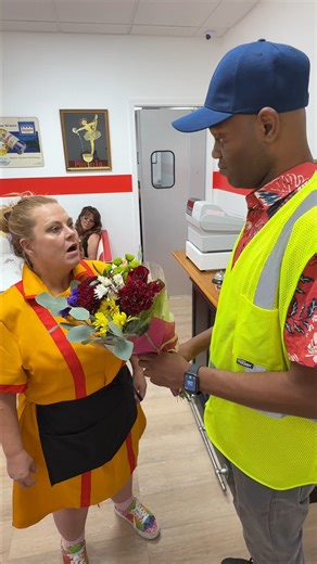 Waitress loses mind over flower delivery. This video was produced by Network Media and AjayR | Dramaland