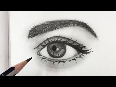 How to Draw a Perfect EYE ✨ | Very Easy Step by Step Process