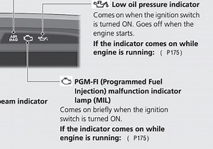 How to Reset the Honda Motorcycle PGM-Fi Warning Light