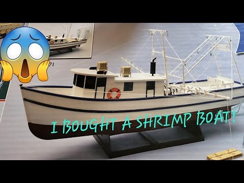 Building a model Shrimp Boat.